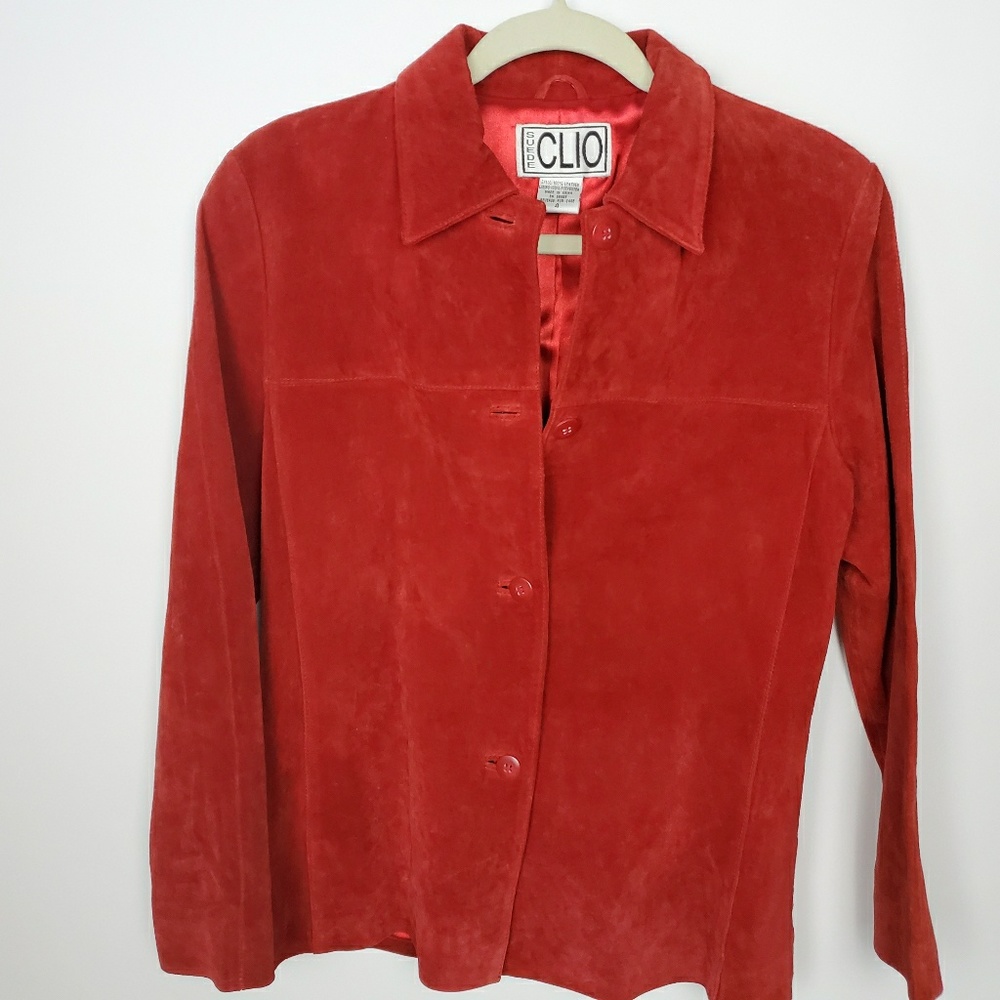 🌵CLIO Suede Jacket. A10